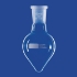 Pear-shape Flasks, Single-neck, 100 ml, NS 14/23, DURAN®