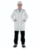 Mens laboratory coat, size 56/58 white, 65% polyester / 35% cotton, 1/1 arm, type 81510
