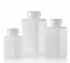 HDPE-wide mouth bottles 1000ml natural, square shape without closure 6.291.539